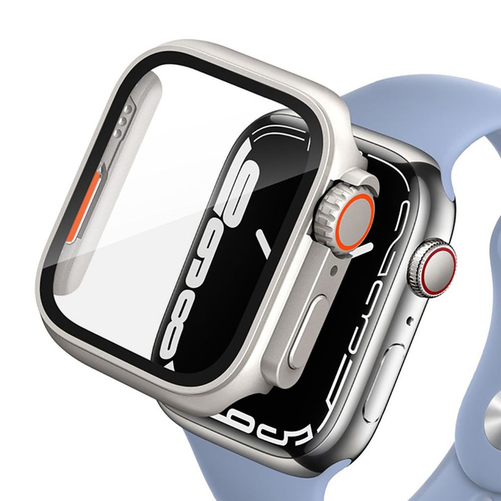 Tech-Protect Defense360 Case for Apple Watch 4/5/6/SE (44mm) - Silver