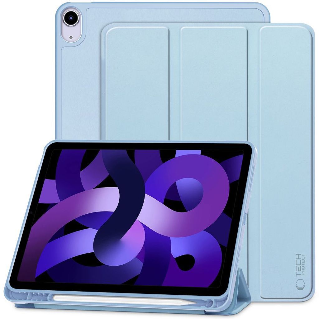 Tech-Protect SC Pen fodral för iPad Air 10.9" 2020-2022 / 11" 2024 - Light blå