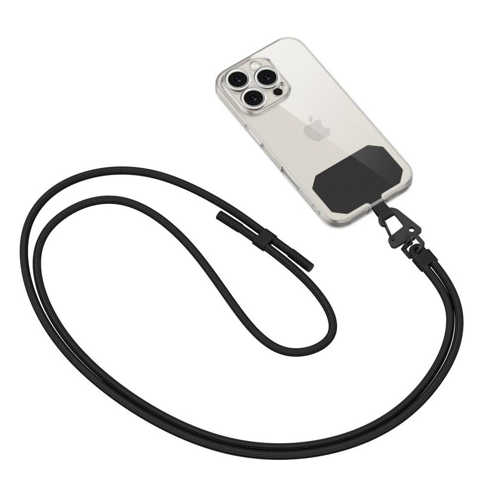 Tech-Protect C5S crossbody adjustable phone strap – black