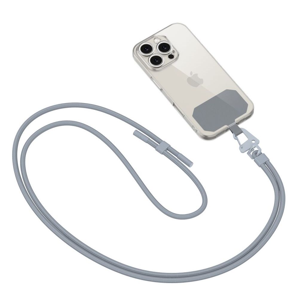 Tech-Protect C5S crossbody adjustable phone strap – Gray