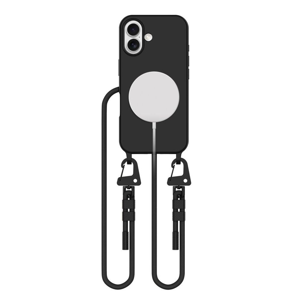 Tech-Protect MagNecklace MagSafe skal till iPhone 16 – svart