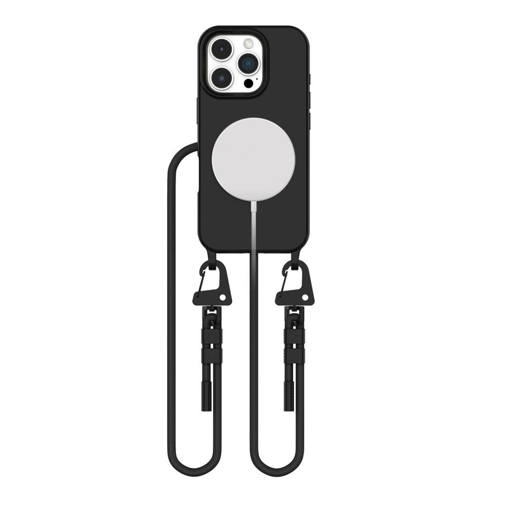 Tech-Protect MagNecklace MagSafe skal till iPhone 16 Pro – svart