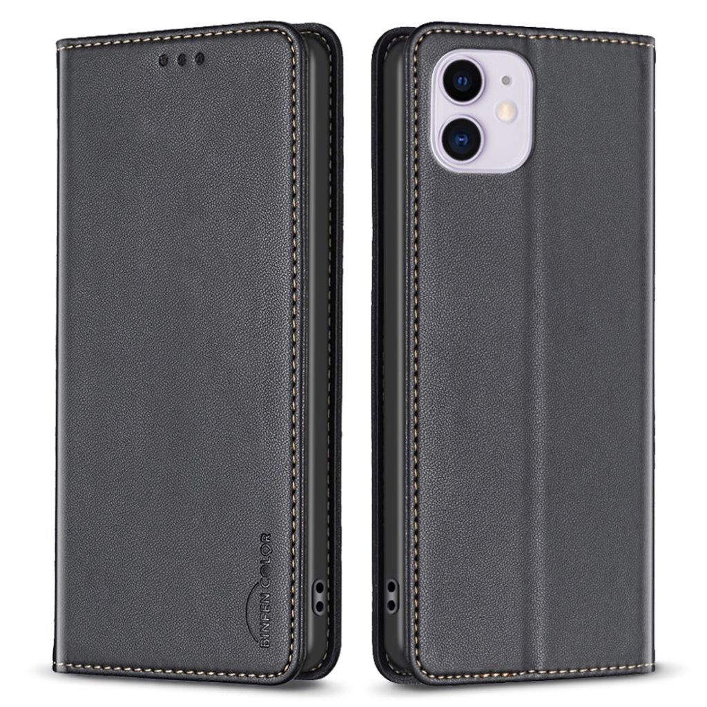 BINFEN COLOR iPhone 11 Cover with Stand - Black