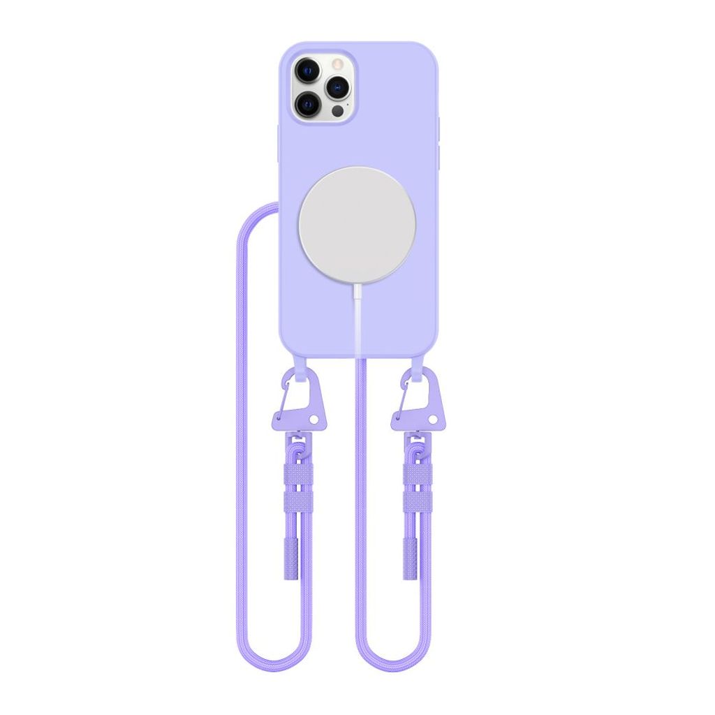 Tech-Protect MagNecklace MagSafe skal till iPhone 12/12 Pro – Lavender