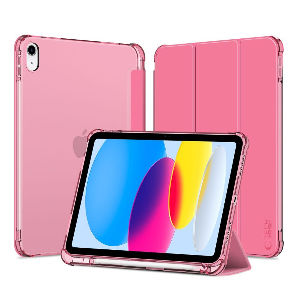 Tech-Protect SC Pen Hybrid fodral för iPad 10th Gen 2022 10.9" - rosa