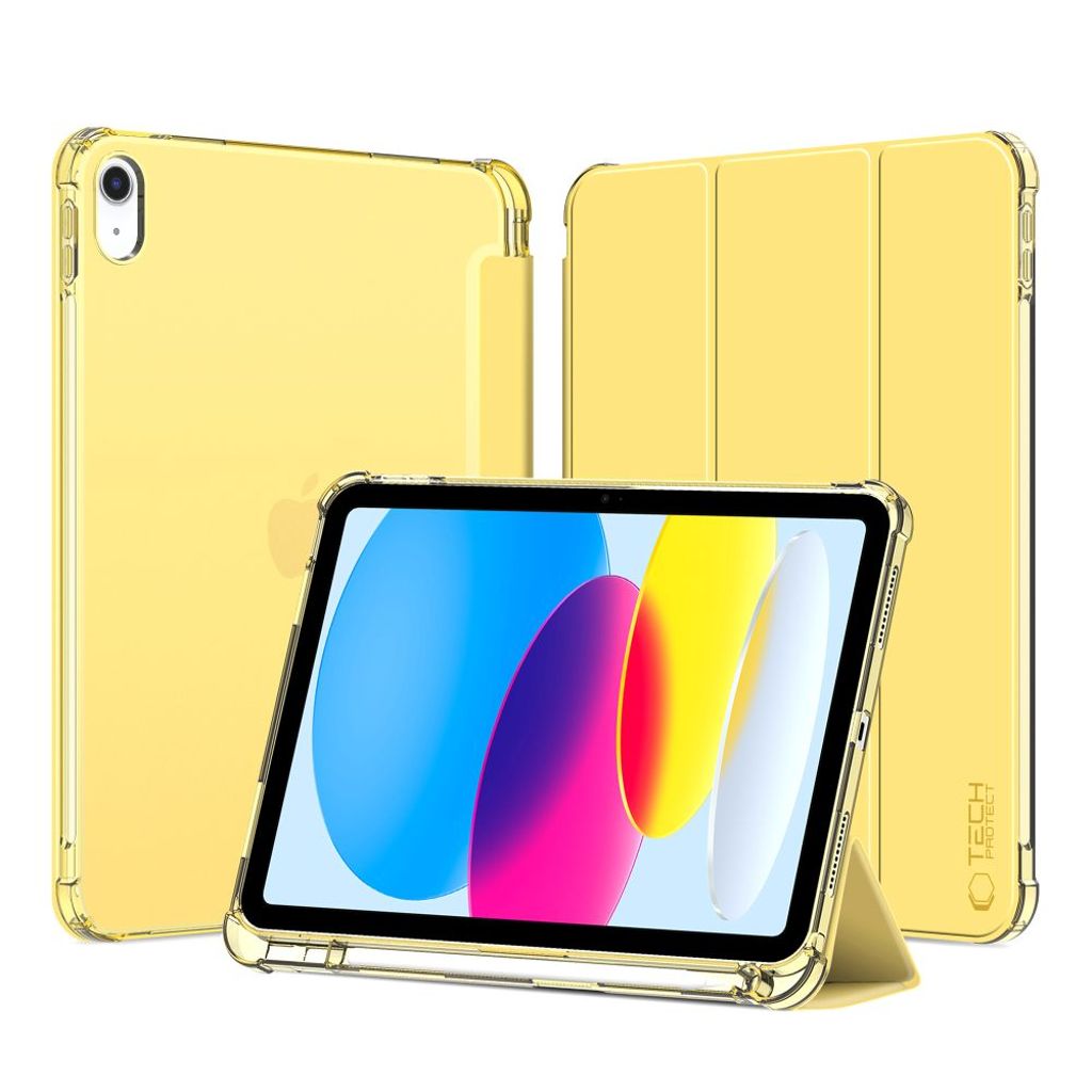 Tech-Protect SC Pen Hybrid fodral för iPad 10th Gen 2022 10.9" - gul