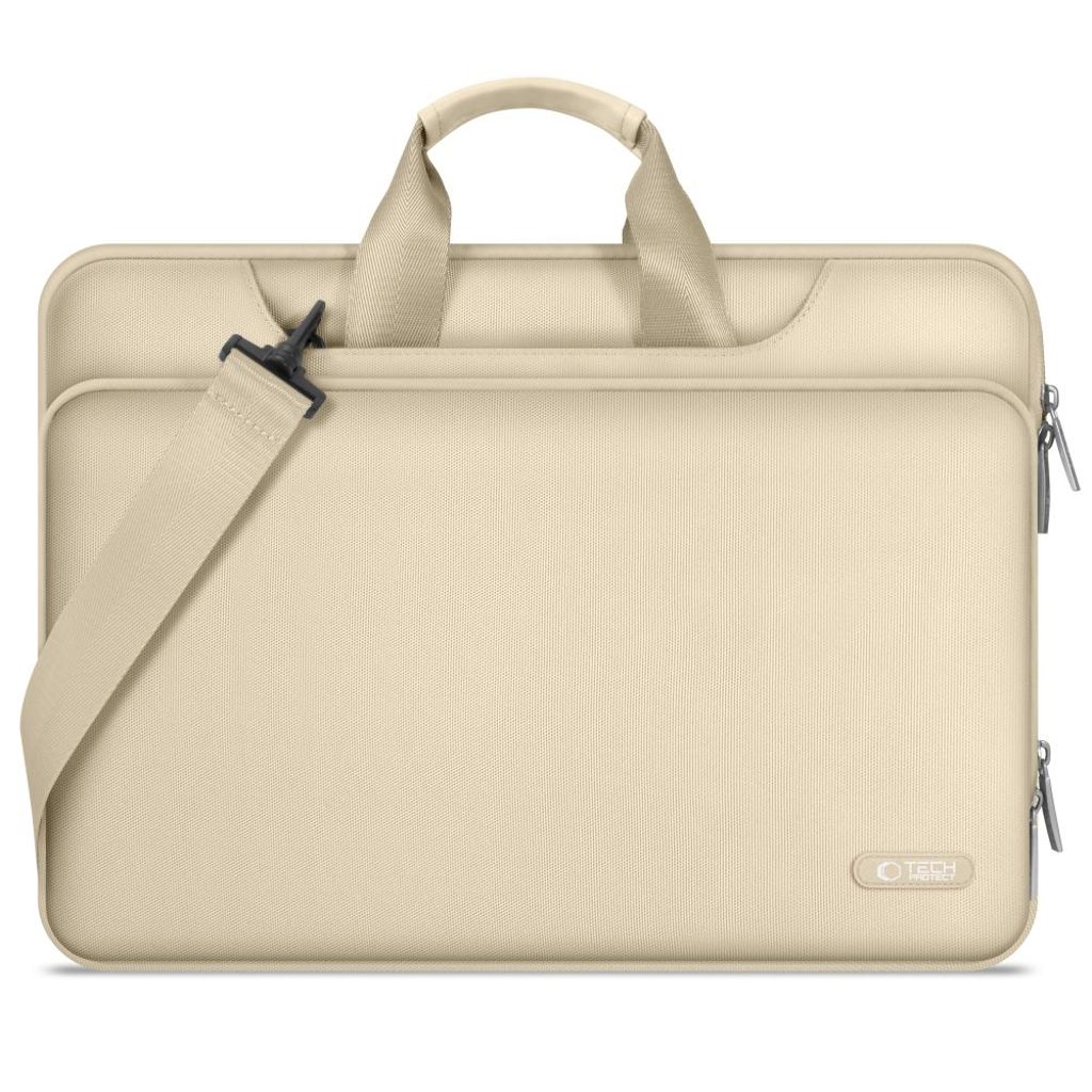 Tech-Protect Pocket Laptop Cover 15-16" – Beige