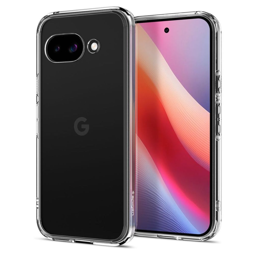 Spigen Ultra Hybrid skal till Google Pixel 9A – Transparent