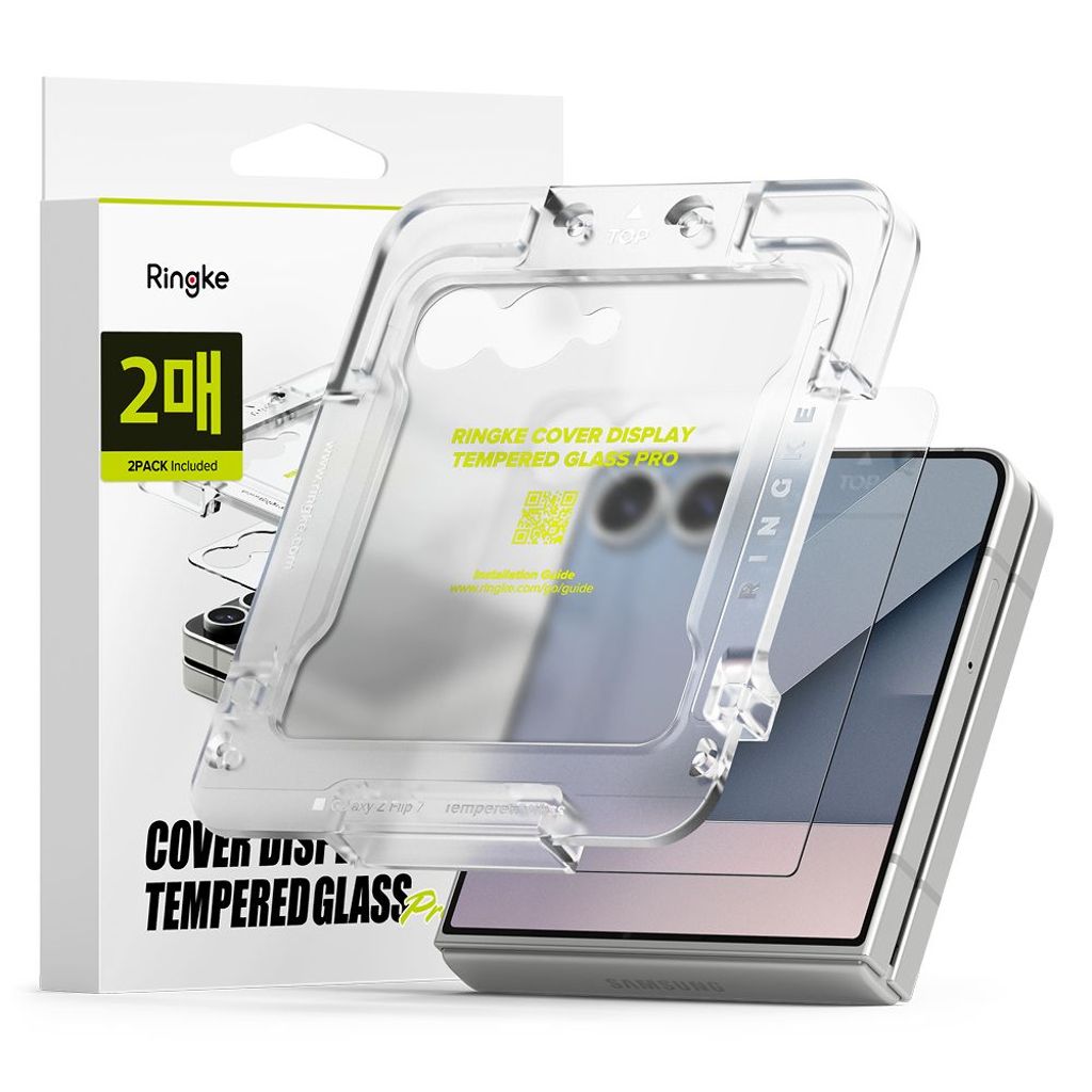 Ringke Easy Slide 2-pack Outer skärmskydd för Samsung Galaxy Z Flip 7