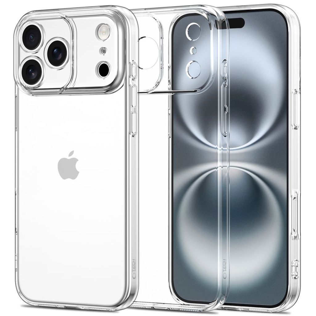 Tech-Protect FlexAir skal till iPhone 17 Pro Max – transparent