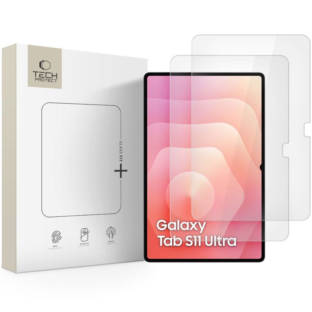 Tech-Protect Glass Fit+ 2pcs skärmskydd Samsung Galaxy S10/S11 Ultra etc.