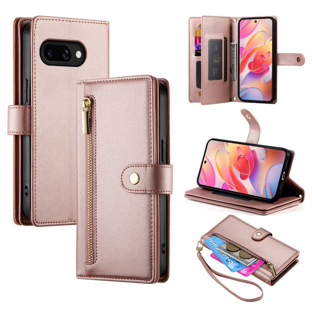 Samsung Galaxy A17 5G / A26 5G fodral with Carrying strap – rosa