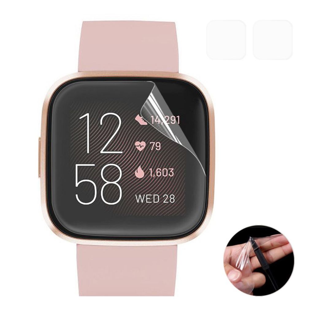 Fitbit Versa 2 Screen Protector TPU Film, 2-Pack