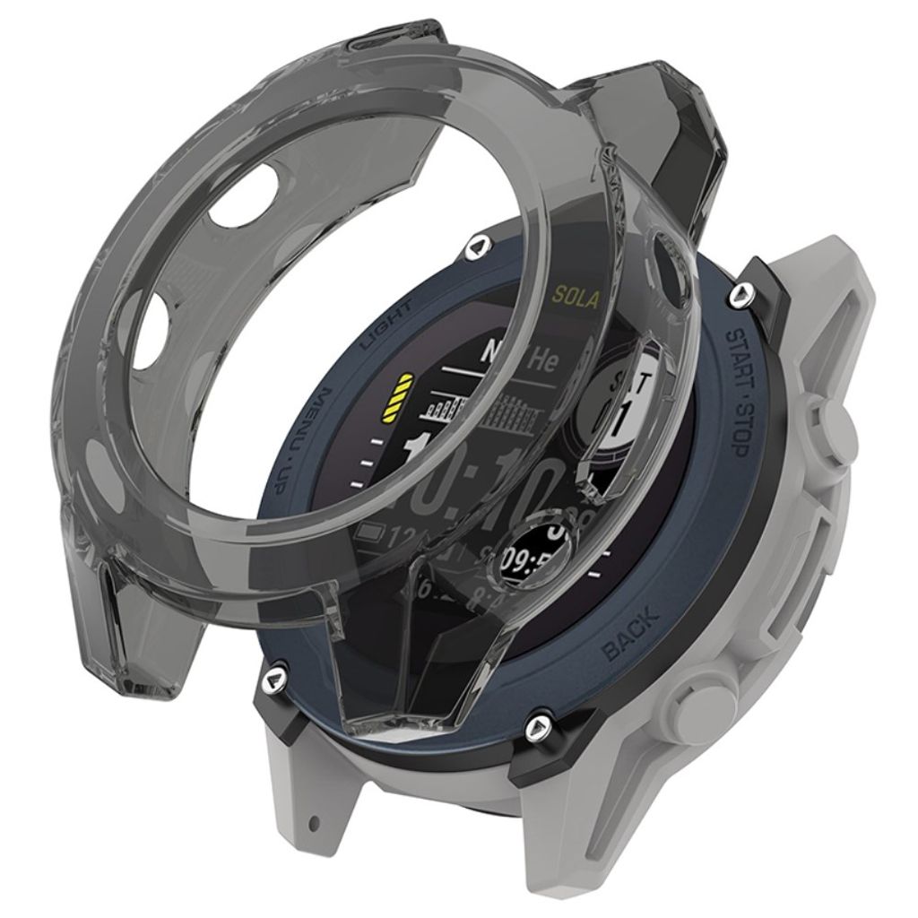 Garmin Descent G1 Case TPU Shockproof - Transparent Black