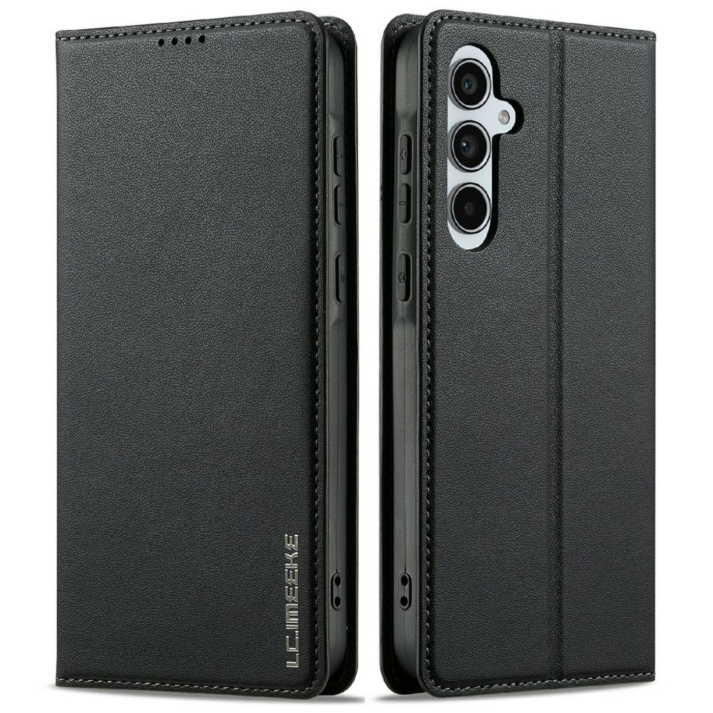 LC.IMEEKE Samsung Galaxy S25 plånboksfodral – svart