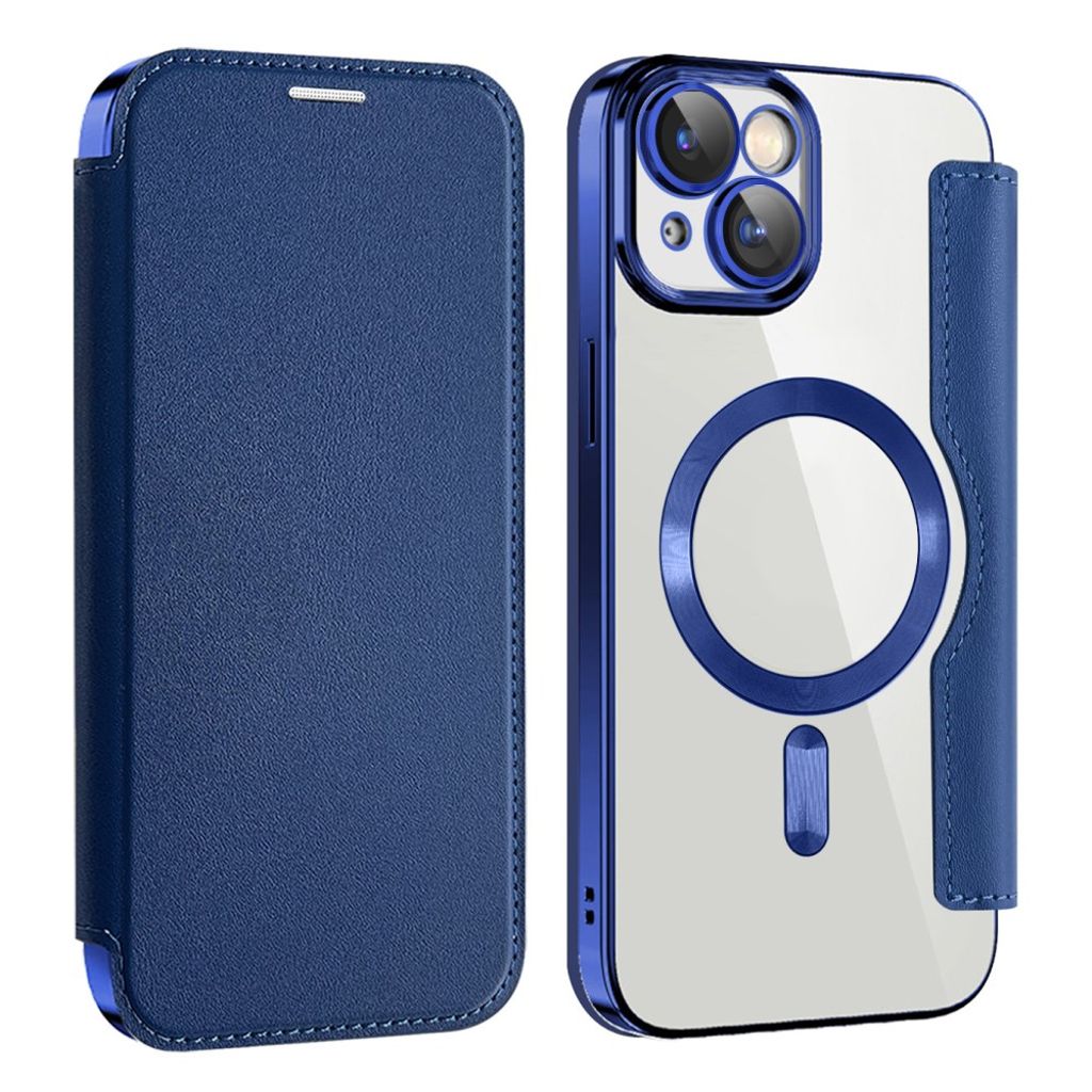 AMORUS iPhone 15 Plus Cover with MagSafe - Blue