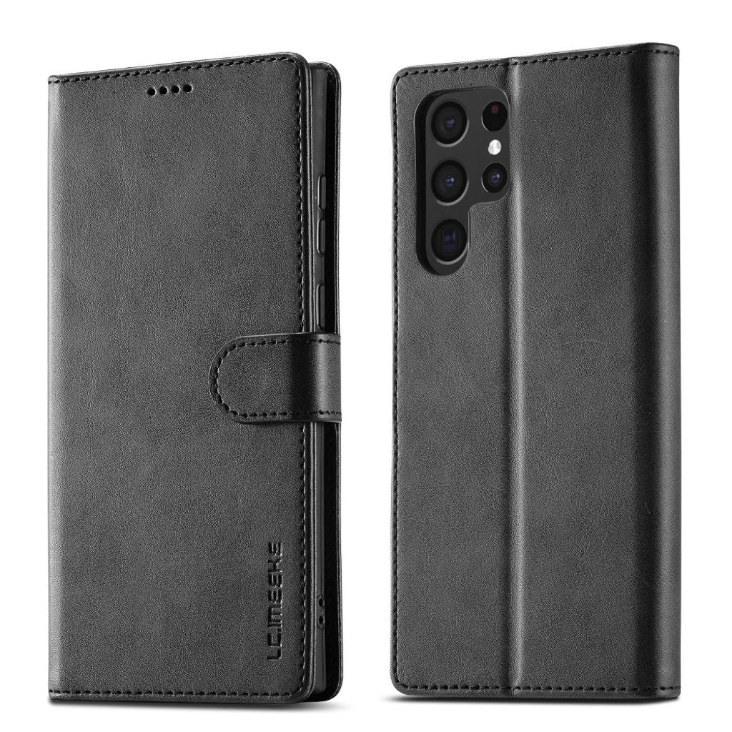LC.IMEEKE Samsung Galaxy S26 Ultra plånboksfodral – svart