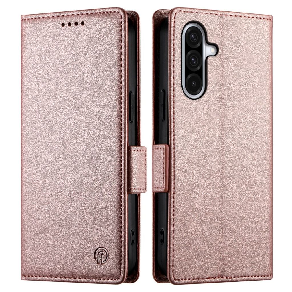 Samsung Galaxy A56 5G Phone fodral with kortfack - roséguld