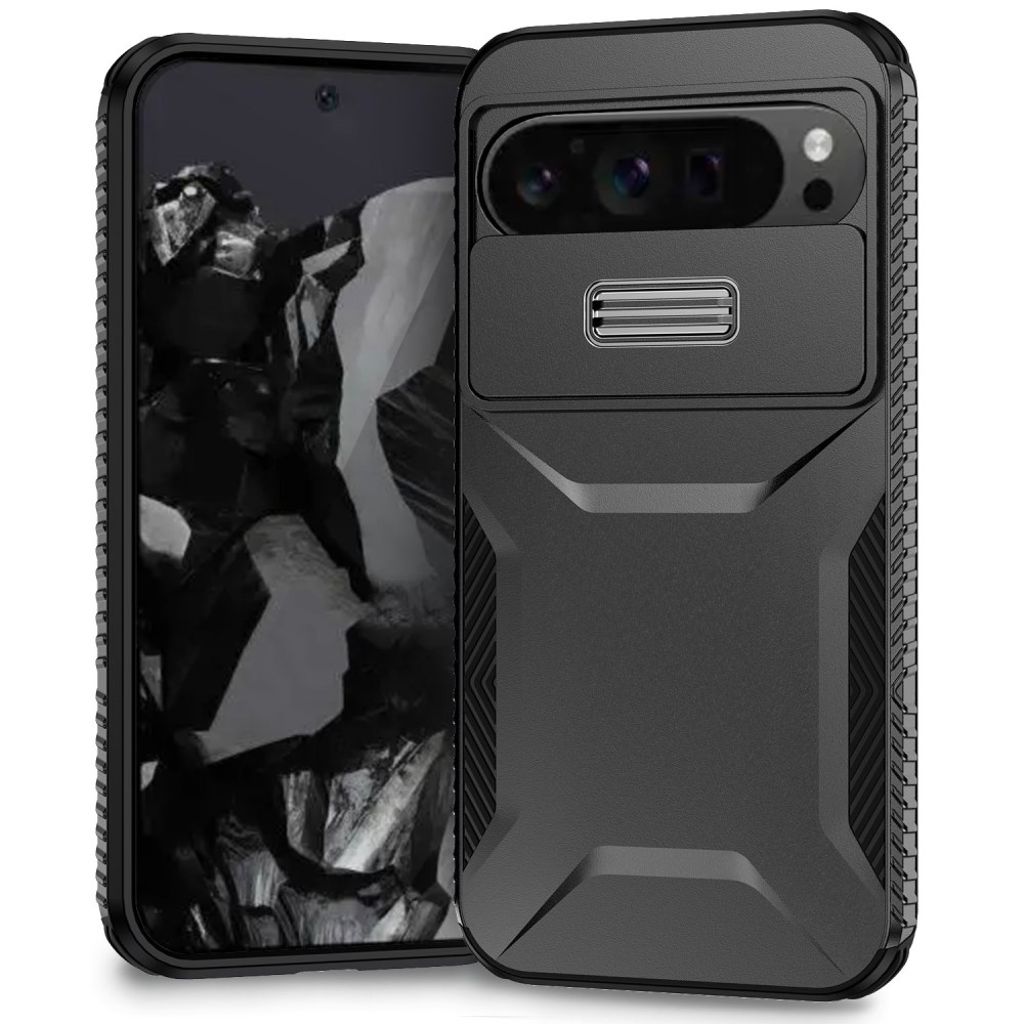 Google Pixel 10 Pro XL / Pixel 9 Pro XL skal – svart