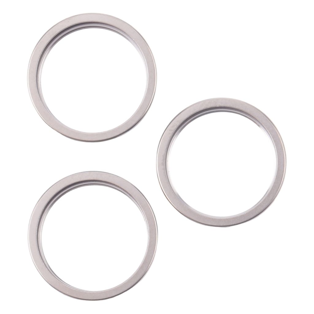 IPhone 16 Pro Max Back kameralins outer protector hoop ring, 3-pack – Titanium