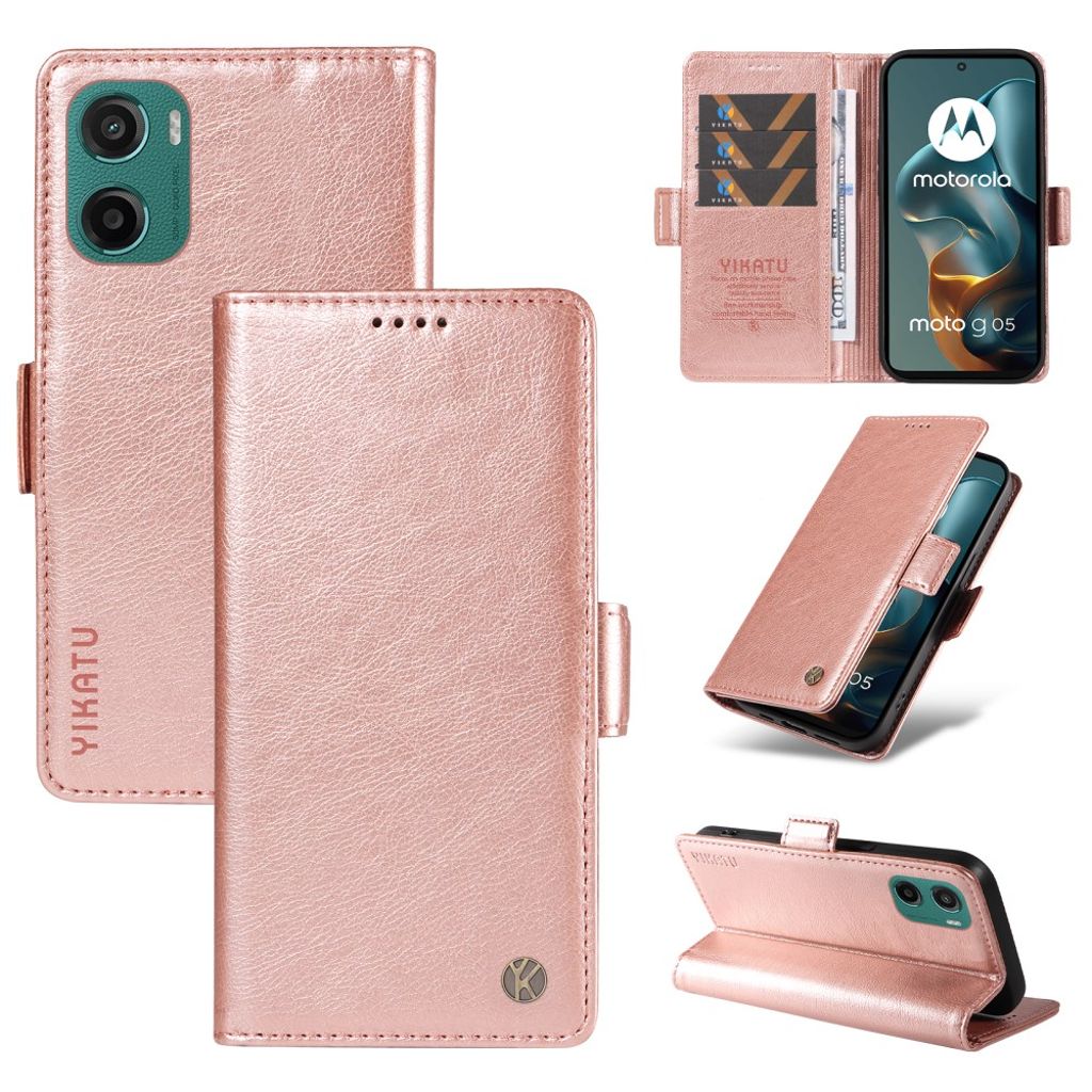 YIKATU Motorola Moto G05 4G Cover - Rose gold
