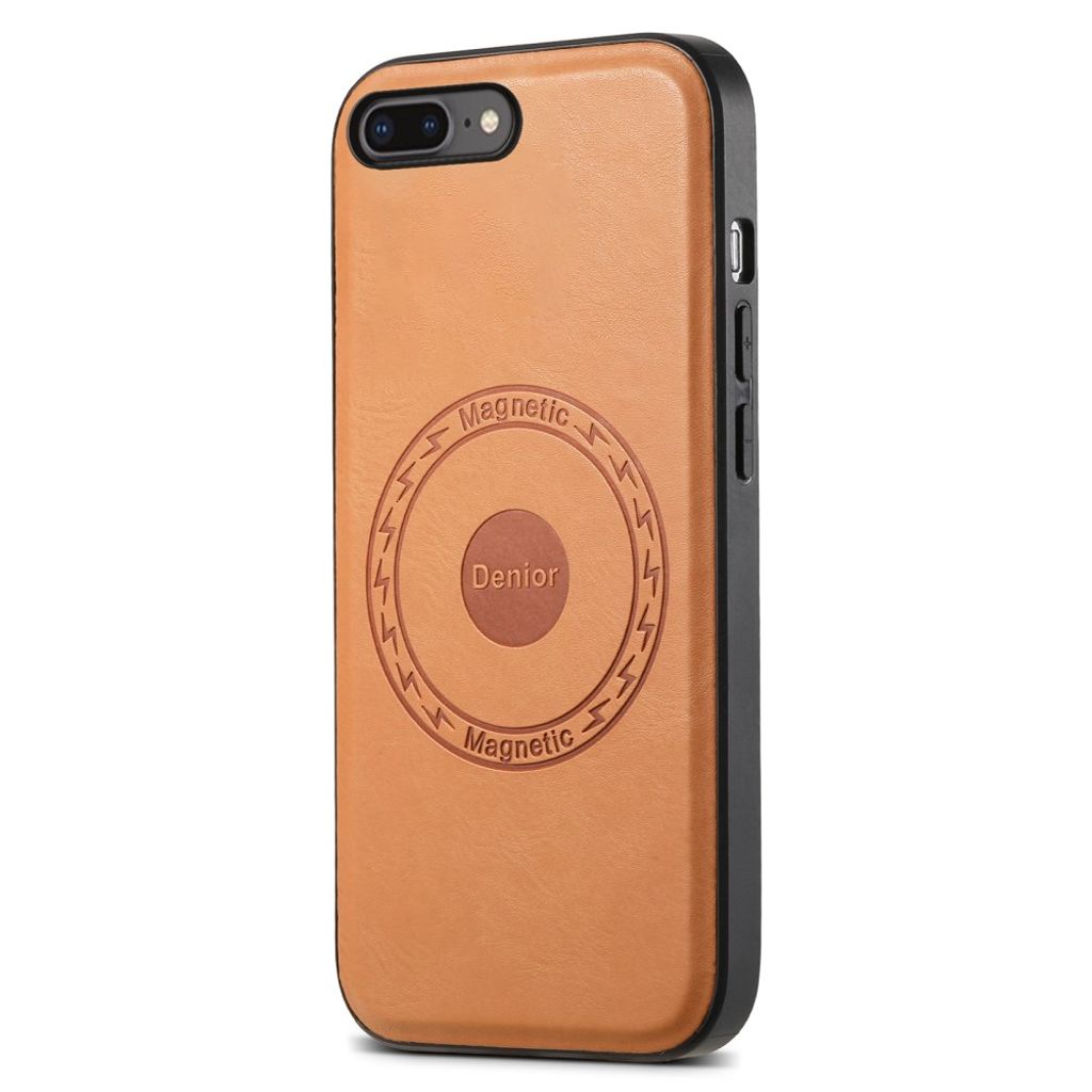 DENIOR iPhone 7 Plus / 8 Plus skal with MagSafe – Light brun