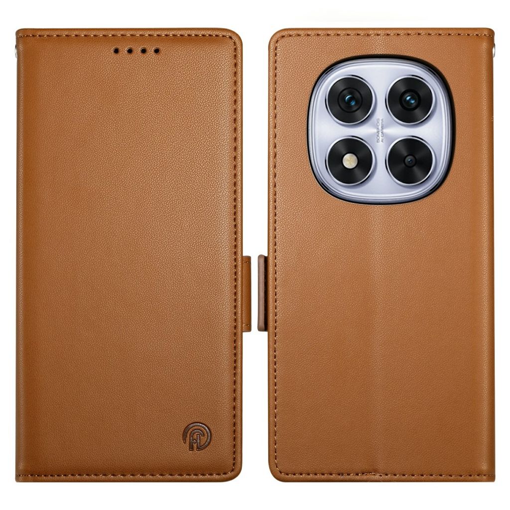 Xiaomi Redmi Note 15 ProPlus 5G plånboksfodral – brun