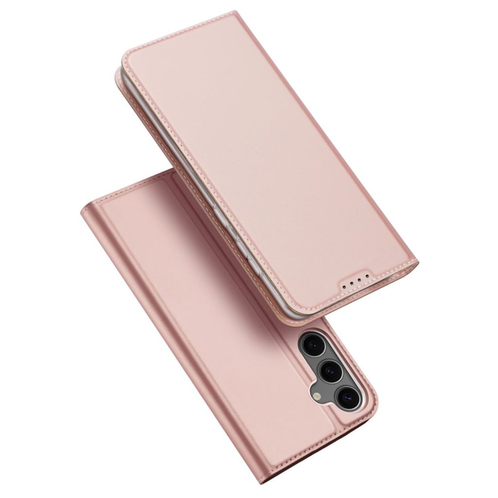 DUX DUCIS Samsung Galaxy S25 fodral with kortfack – rosa