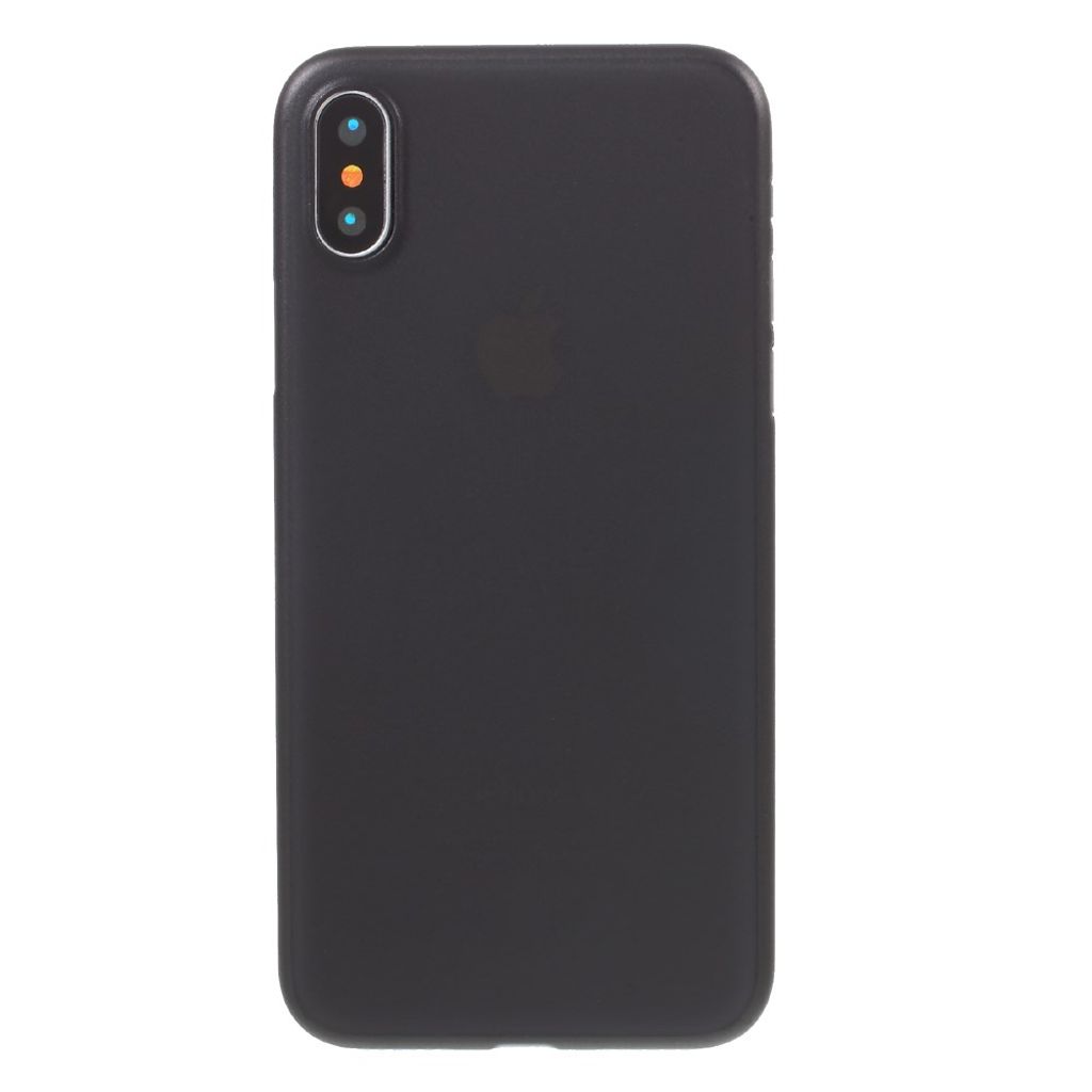 Ultra Thin Plastic skal till iPhone X/XS – svart