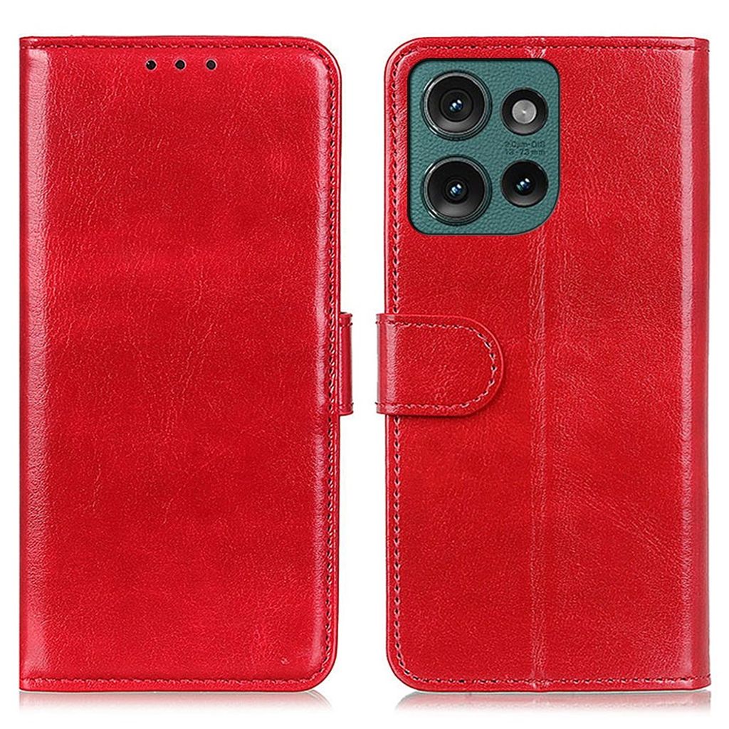Motorola Edge 50 Neo 5G plånboksfodral – röd