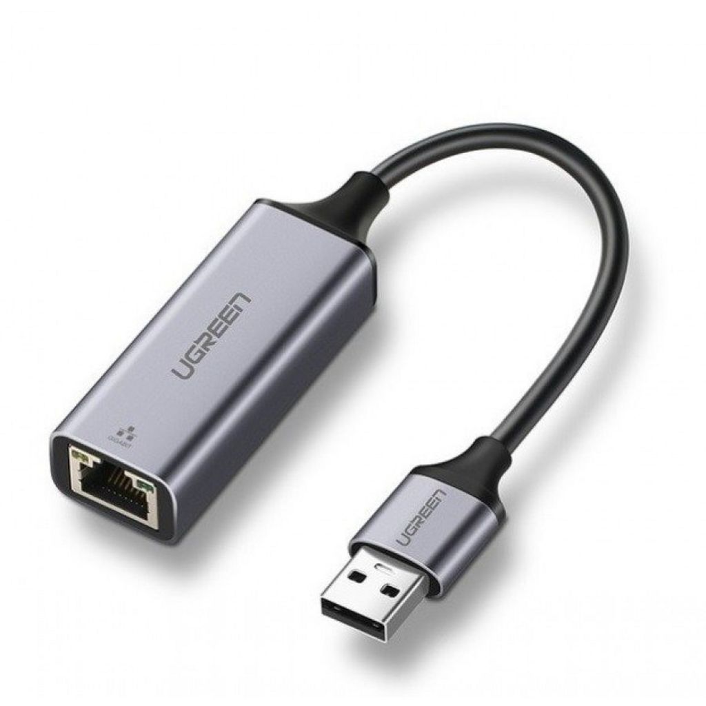 UGREEN USB-A to RJ45 Ethernet Adapter - Space Gray
