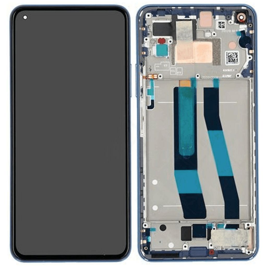 Xiaomi Mi 11 Lite 4G LCD skärm – blå