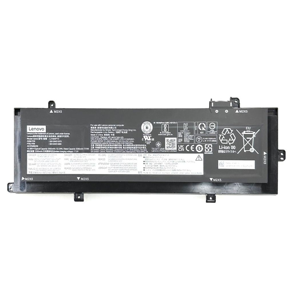 Lenovo Battery Internal, 4C, 52.5Wh, Li-Ion, SP/A