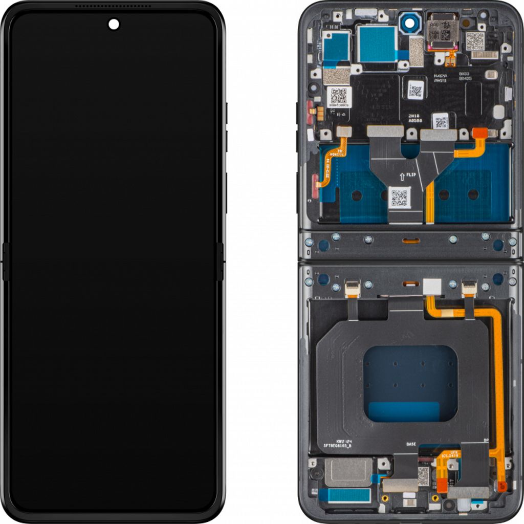 Motorola Razr 50 LCD-display Inner Original – Koala grå