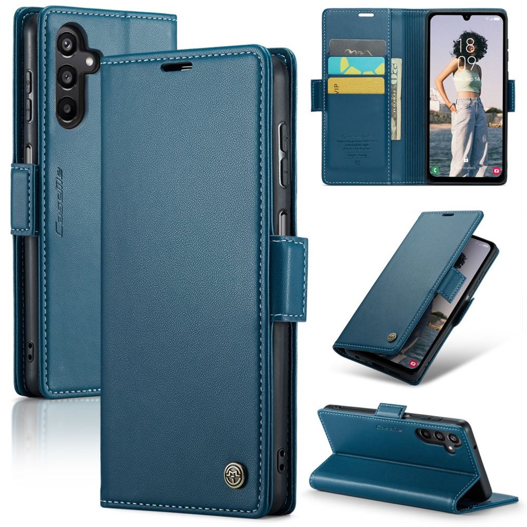 CASEME Samsung Galaxy A16 plånboksfodral – blå