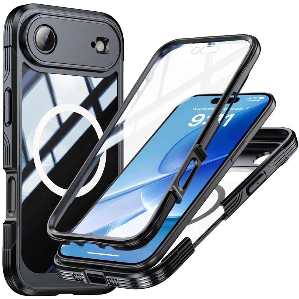 iPhone Air Case + Screen Protector - Black