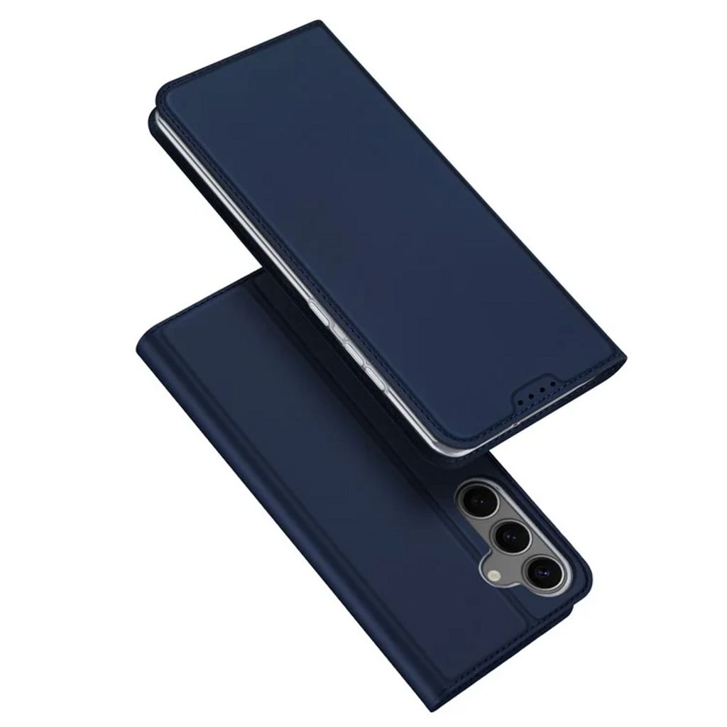 DUX DUCIS Samsung Galaxy S25 fodral with kortfack – blå