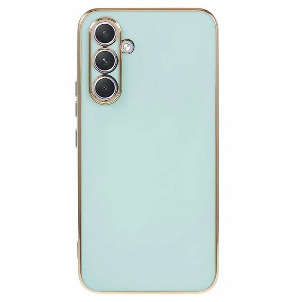 Samsung Galaxy S25 Plus skal with guld Details – Mint