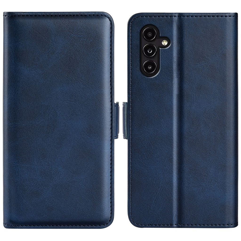 Samsung Galaxy A14 5G Calf Texture fodral - blå