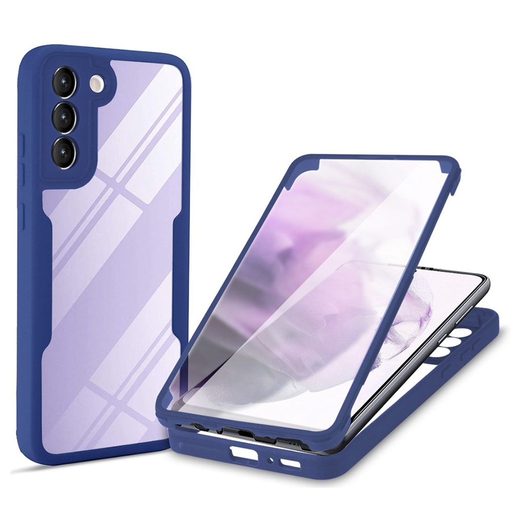 Samsung Galaxy S23 360 skal with skärmskydd – blå