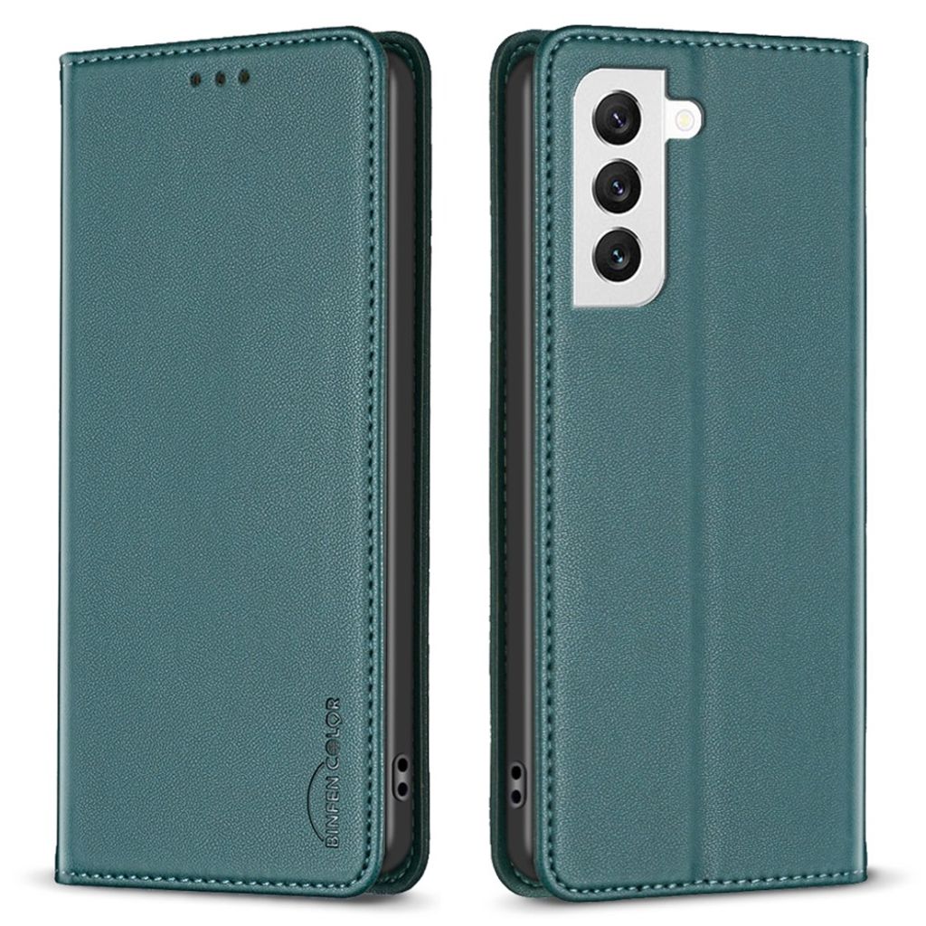 BINFEN COLOR BF18 Samsung Galaxy S21 FE 5G, S21 Lite fodral - grön