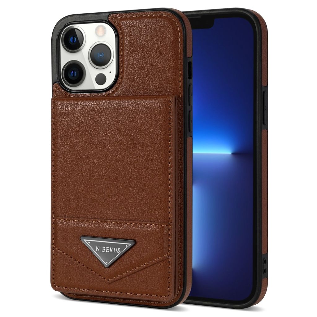 N.BEKUS iPhone 15 Pro Max skal – brun