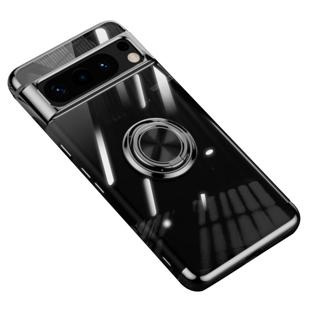 Google Pixel 8 Pro skal with ring – Svart