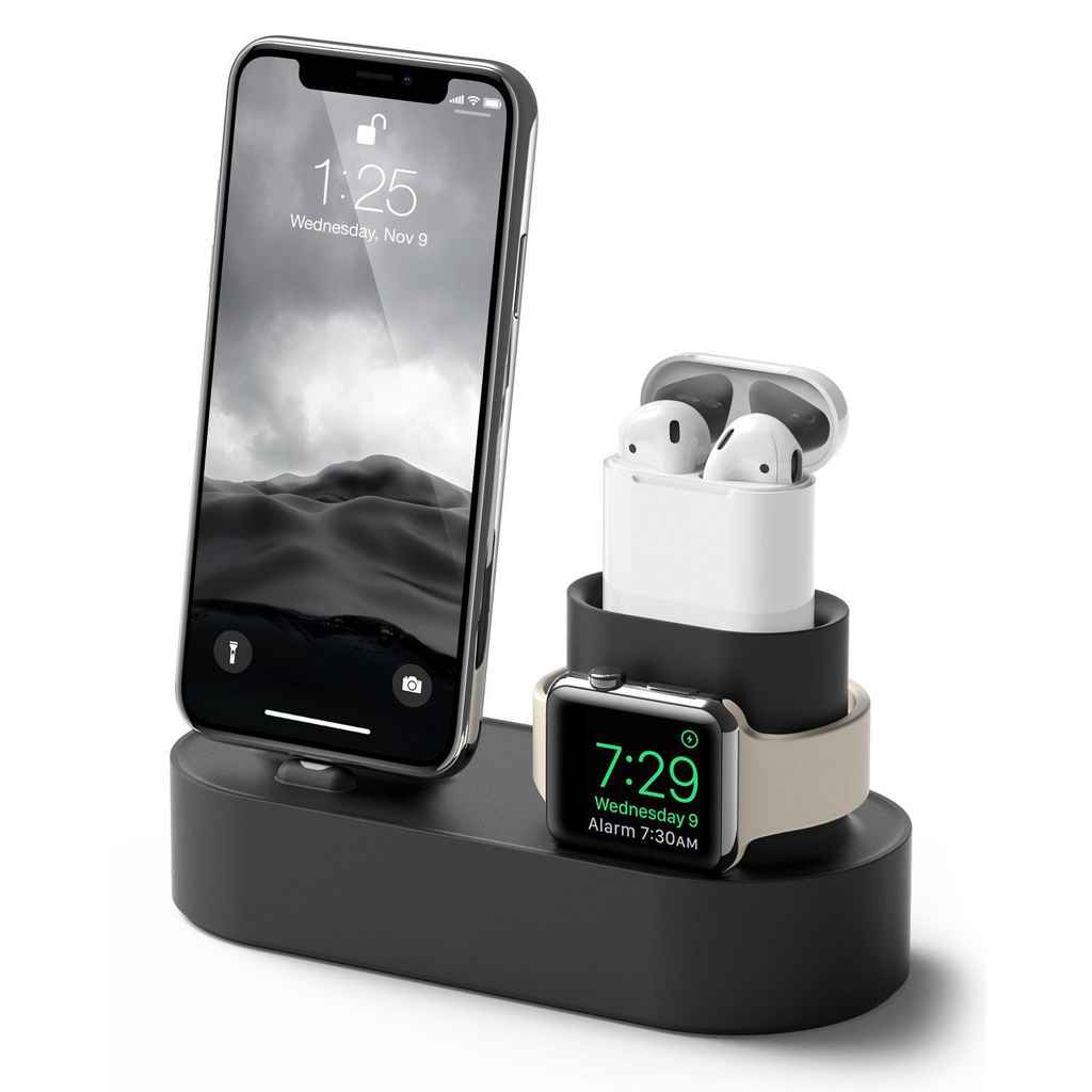 Charging stand till iPhone, AirPods & Apple Watch