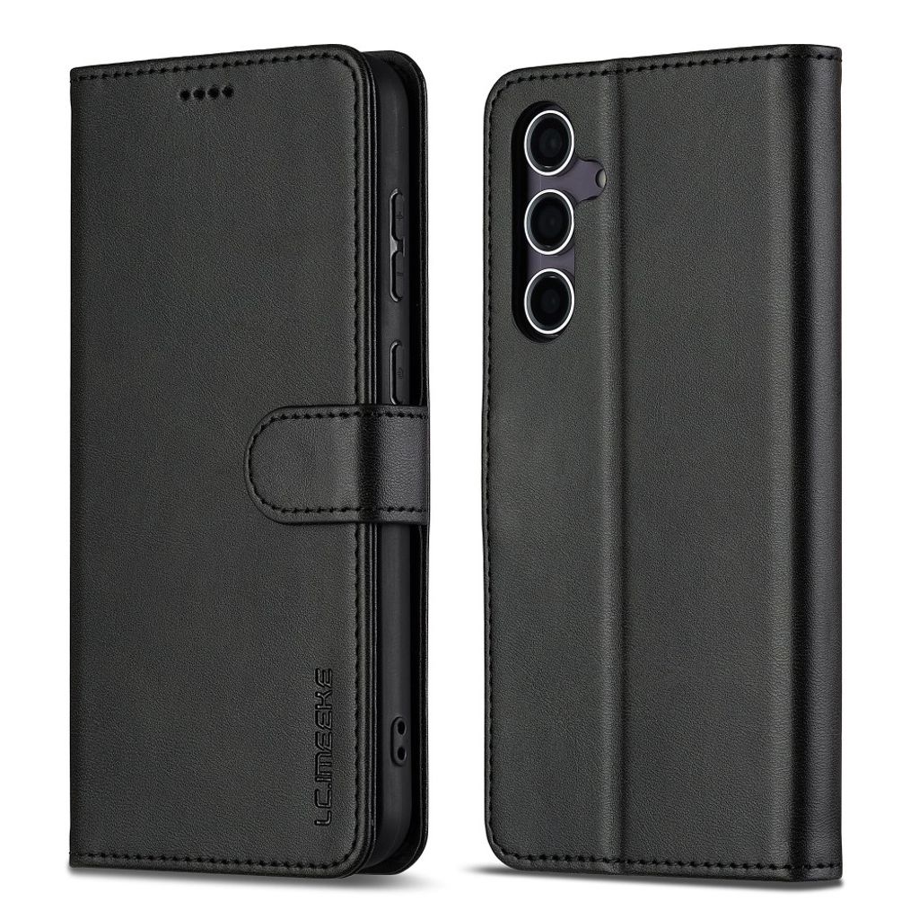 LC.IMEEKE Samsung Galaxy A57 5G plånboksfodral PU leather – svart