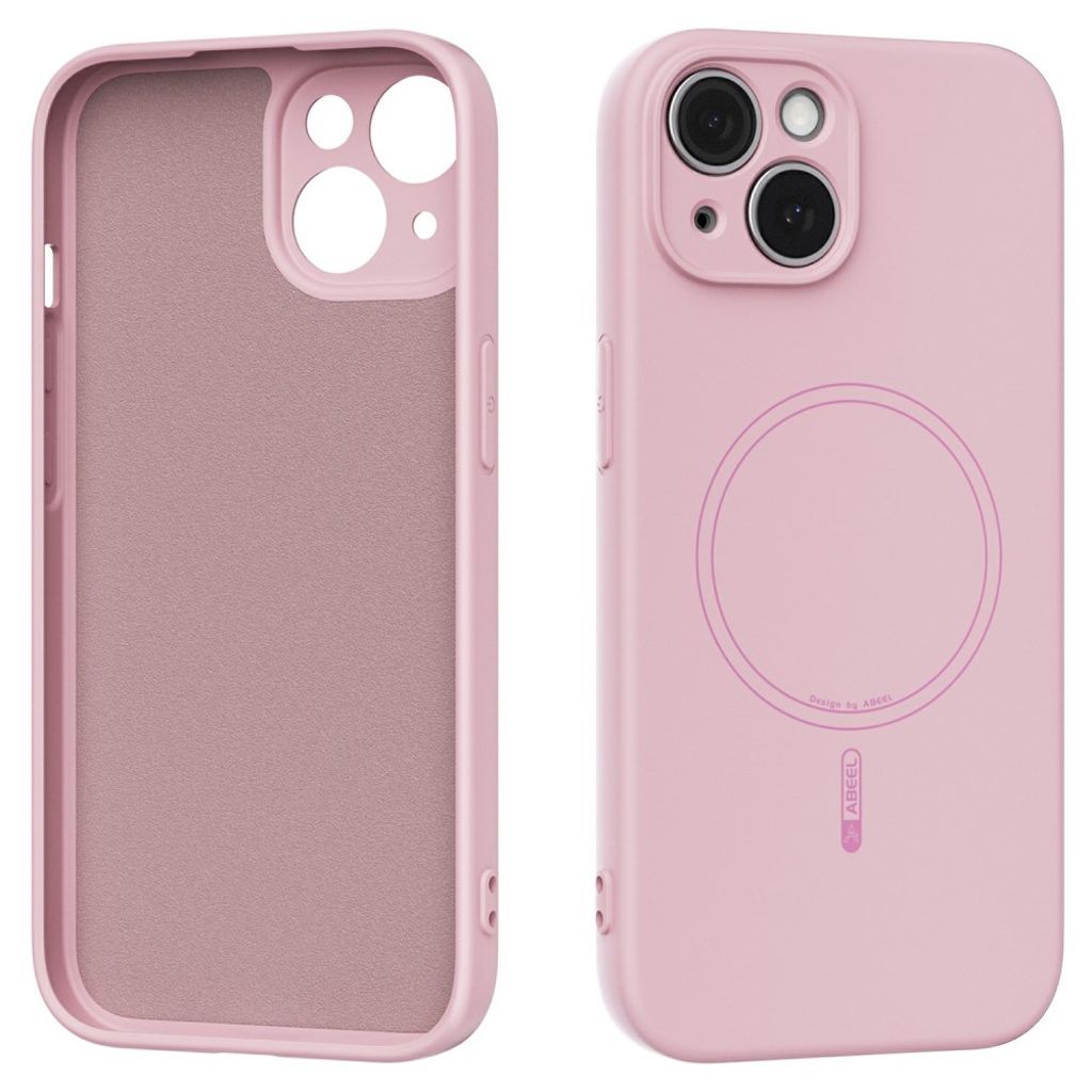 ABEEL iPhone 15 MagSafe skal – rosa