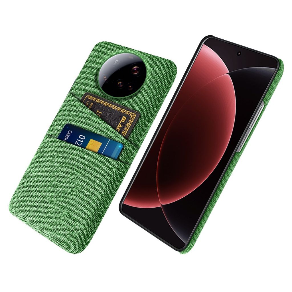 Xiaomi 15 Ultra skal with kortfack – grön