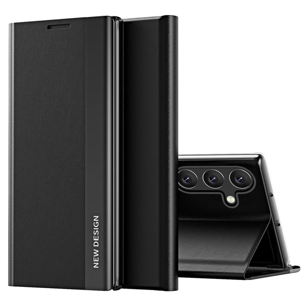 Samsung Galaxy A56 5G fodral with stativ – svart