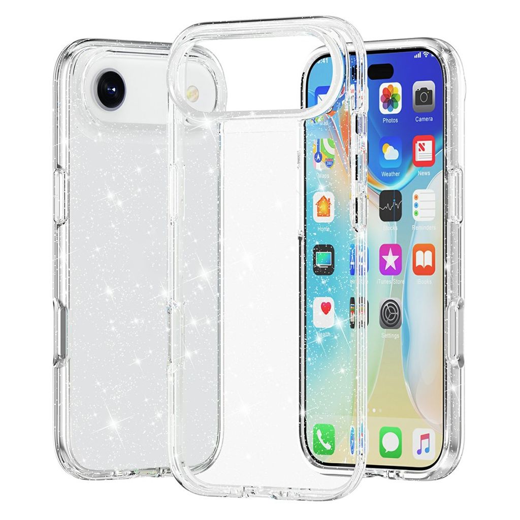iPhone Air Glitter Case - White
