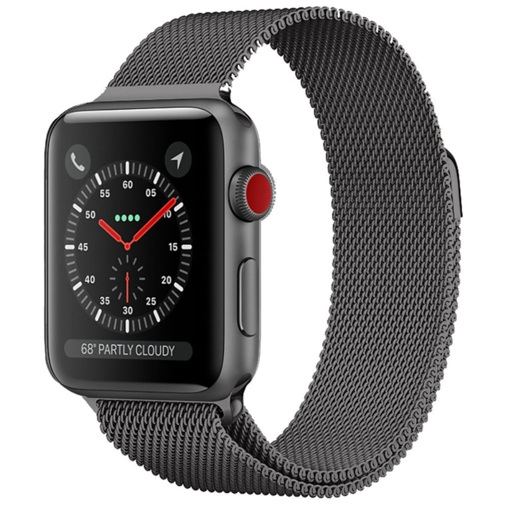 Apple Watch 42/44/46/49mm Milanese Watch Strap - Gray